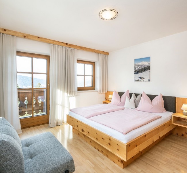 Schlafzimmer im Appartement