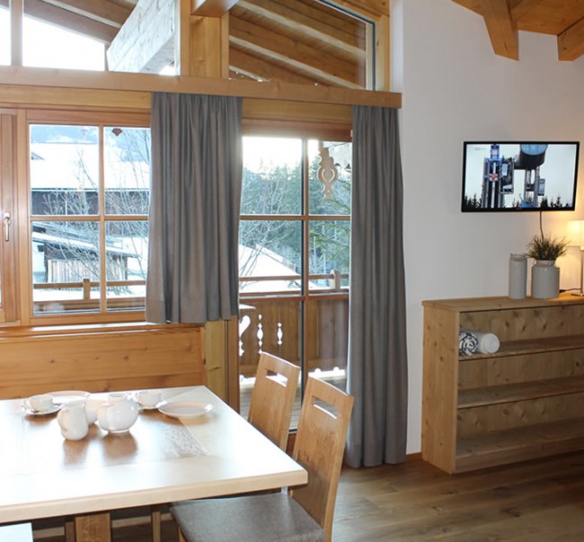Schlafzimmer im Appartement