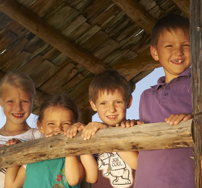 Kinder am Bifanggut