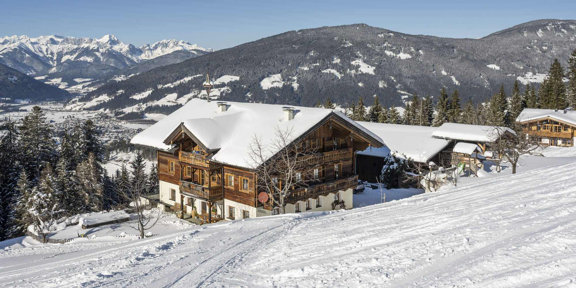 Winterurlaub am Bifanggut in Altenmarkt im Pongau. © Altenmarkt-Zauchensee Tourismus